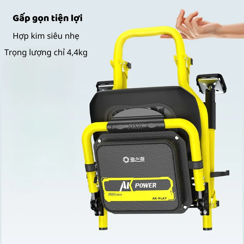 GHẾ ĐỊA HÌNH AK POWER - ĐỈNH CAO CÂU CÁ 4