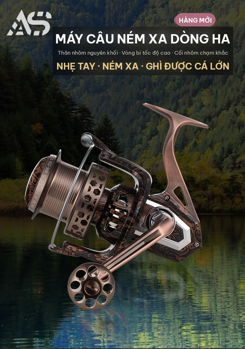 Máy câu ném xa dòng HA của AS