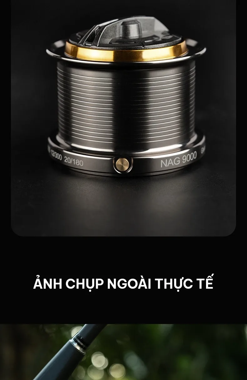 Máy câu NAG chụp ngoài thực tế