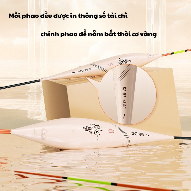 Hướng Dẫn Chọn Phao Câu Đài Chuẩn Nhất Cho Người Mới tập câu Và Cần Thủ Chuyên Nghiệp, Giúp Tăng Tỉ Lệ Bắt Được Cá!