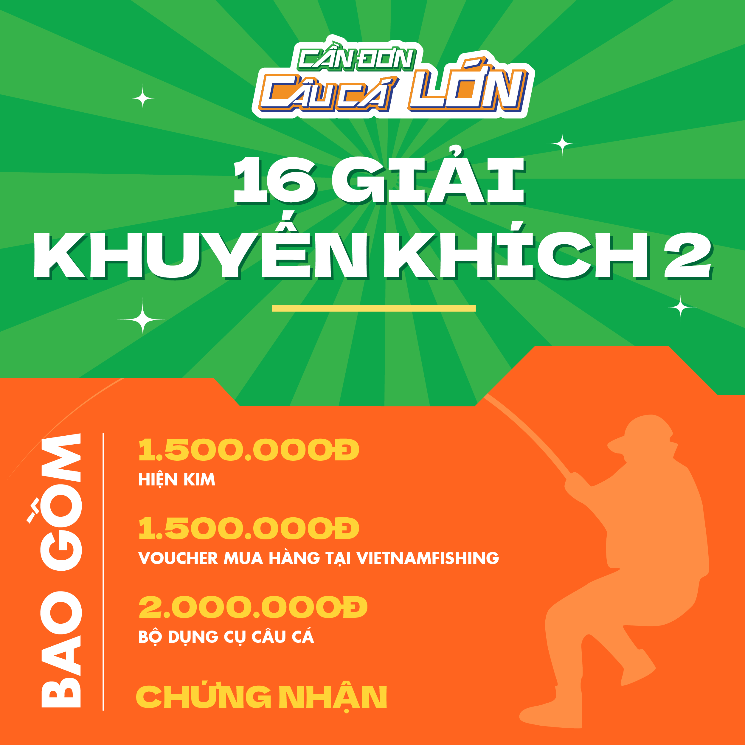 giải thưởng cần đơn câu cá lớn -8