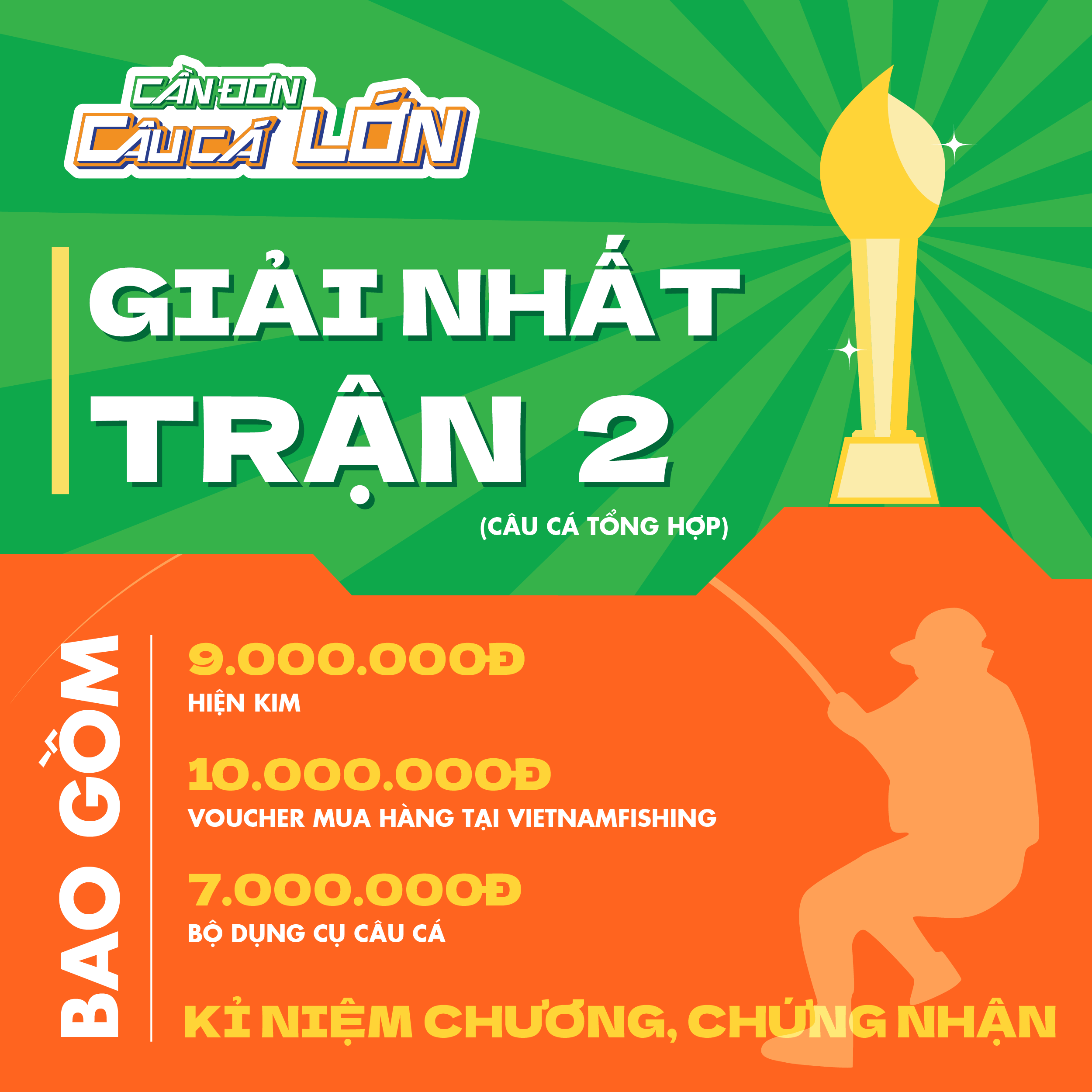 giải thưởng cần đơn câu cá lớn -7