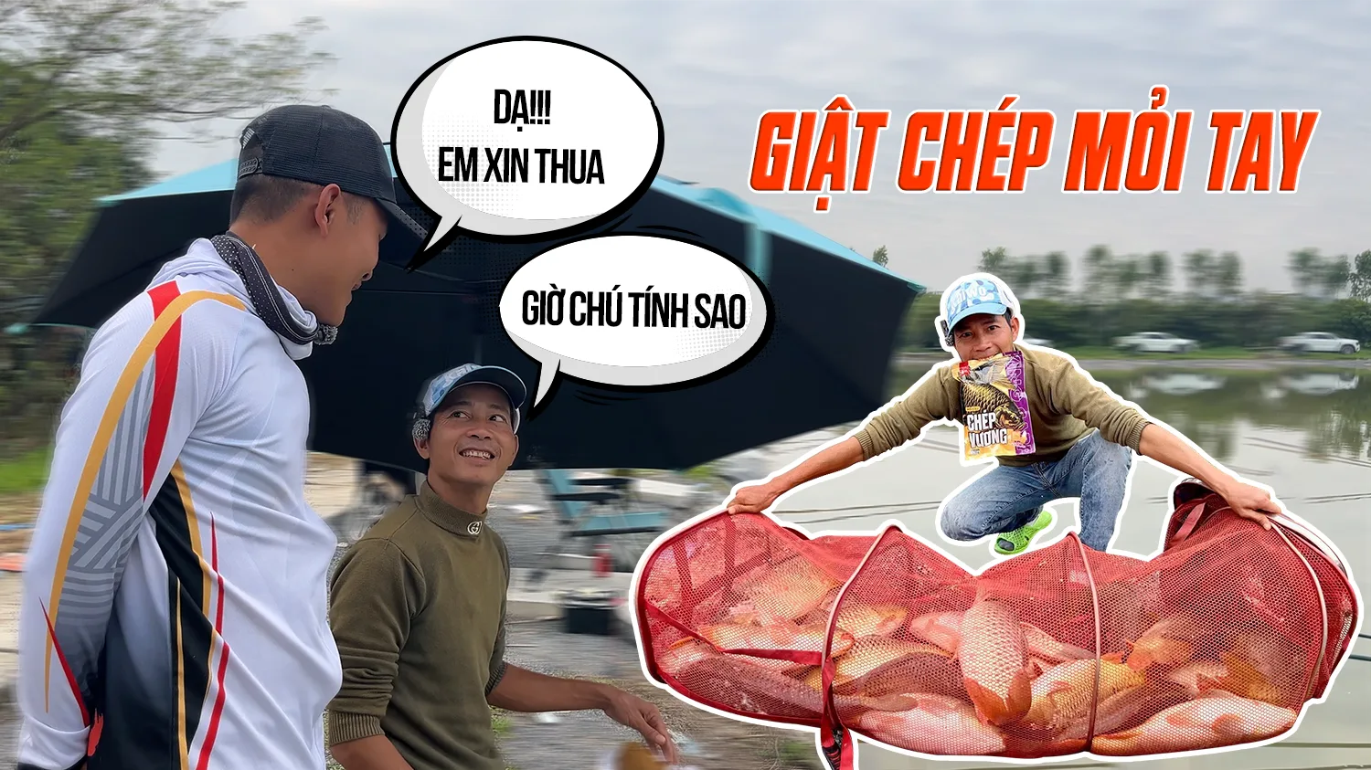 Bài Mồi Bỏ Rọng Cả Tạ Cá Chép – Chủ Hồ Phải Xin Thua | VIETNAM FISHING TV